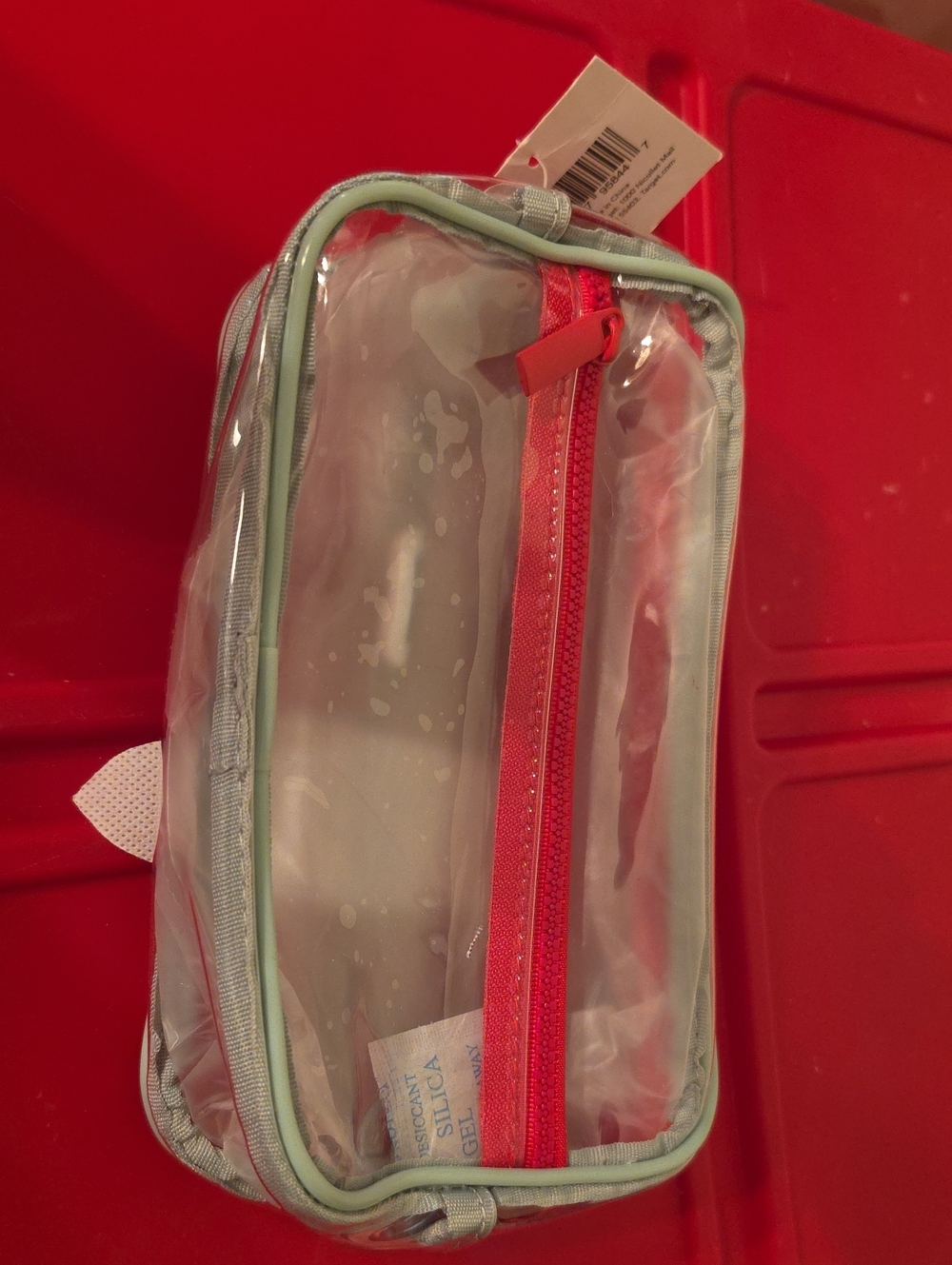 NWT Ulta Beauty at Target Clear Makeup Cosmetic Travel Bag Pouch
